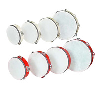 OEM ODM Tambourine 4 6 7 8 9 10 Inch Hand Drum Church Percussion Outdoor Musical Instrument for Wedding