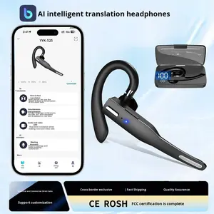سماعة أذن لاسلكية فردية للأعمال عبر الحدود YYK525 مع خاصية إلغاء الضوضاء النشطة (ANC) وعمر بطارية أقل من 3 ساعات - Product Image 5