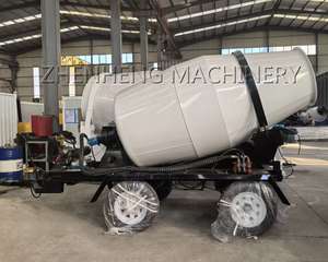 Camion malaxeur à béton mobile sur remorque, capacité de 2, 4, 6, 8, 10 mètres cubes - Product Image 2