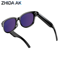 Lunettes de soleil de sport d'extérieur intelligentes IA avec caméra, enregistrement et photographie 8MP, contrôle par application, appels Bluetooth, nouvelle tendance, logo personnalisé