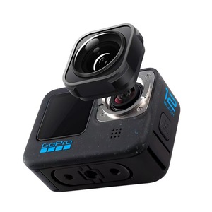 155 °   Lente FOV MAX para <span class=keywords><strong>GoPro</strong></span> Hero 9/10/<span class=keywords><strong>11</strong></span>/<span class=keywords><strong>MINI</strong></span>/12/13, Accesorio para Cámara Deportiva Sumergible, Estabilización HyperSmooth - Product Image 5