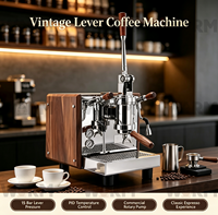 Machine à café expresso à levier WARM Professional Commercial Cappuccino Italy 3 en 1 15 bars