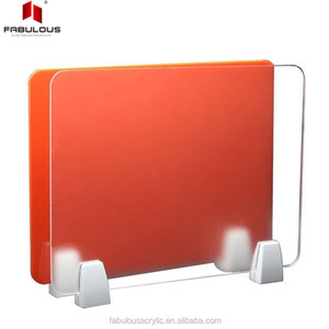 Conseil D'isolement <span class=keywords><strong>Cloison</strong></span> de Bureau de Bureau D'ordinateur De Haute Qualité Feuille Acrylique Transparente À Vendre - Product Image 2