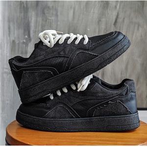 Sneakers de style outdoor à prix avantageux, sneakers en cuir pour hommes, nouvelle mode, sneakers outdoor à lacets, respirantes - Product Image 4