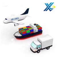 Tarifs d'expédition logistiques les moins chers Service de messagerie à porte USA/Europe Air/mer/express Cargo Chine Transitaire