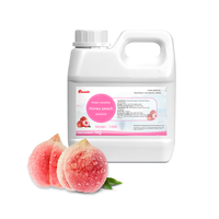 Essence de saveur de pêche Cocosir 1kg Additif naturel de qualité alimentaire personnalisable Essence soluble dans l'eau pour la cuisson de gomme Gâteau Boisson