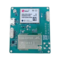 ZED-F9P-01B-01-LORA antenne double bande L1 + L2 intégrée et le module LORA peuvent être utilisés comme station de base ou station mobile (rover)