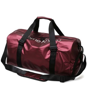 Unisex Striped Nylon Duffel Bag 25L Zipper Closure Softback Casual Fashionable Sports Travel Multi-functional Waterproof - Product Image 6