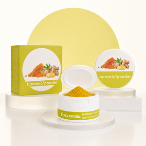 <strong>Teeth</strong> <strong>Cleaning</strong> Turmeric <strong>Teeth</strong> Whitening Powder With <strong>Teeth</strong> Brush - Product Image 3