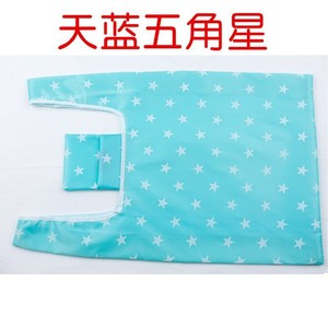 <b>Foldable</b> Shopping <b>Bag</b> Stripe Pattern Oxford Cloth Medium Size Die Cut Handle Storage Tote <b>Bag</b> - Product Image 4
