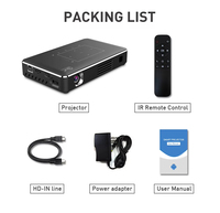 Mini projecteur portable 2026 P10-II 4K 3D Android DLP LED Lampe HD Smart Pocket Proyector Extérieur Stock Livraison Immédiate