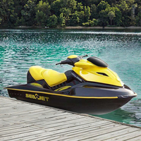 Prix Usine Confortable Jet Ski en Fibre de Verre Motomarine Bateau à Moteur Aquatique Sea Doo