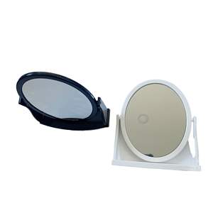 กระจกแต่งหน้าตั้งโต๊ะแบบหมุนได้ ดีไซน์อาร์ตเดโค คลาสสิก อเนกประสงค์ คุณภาพสูง ผลิตจากพลาสติก ปรับแต่งได้ - Product Image 5