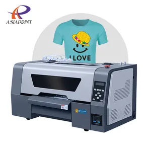 मल्टीफंक्शनल इंकजेट डीटीएफ टी-शर्ट प्रिंटर 30 सेमी डीटीएफ प्रिंटर, प्रिंटिंग के लिए संचालित करना आसान