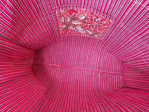 Bolso de Mano Acolchado de Algodón con Estampado de Bloques, Diseño Espacioso y Suave para Uso Diario, Viajes y Compras - Product Image 6