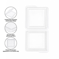 Boîte de rangement professionnelle pour patchs anti-acné, étui transparent anti-poussière pour outils esthétiques médicaux et cosmétiques