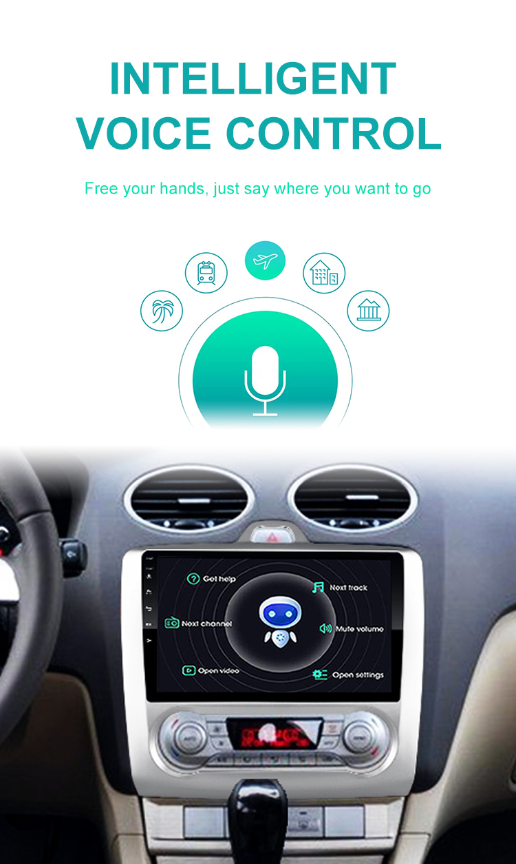 Car Multimedia GPS Radio Android 9 inch for 2004-2011 Ford Focus 2 Mk2 GPS Navigation car Radio player