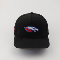 Topi Baseball Snapback 5 Panel Bordir Hewan Custom Langsung dari Pabrik, Dapat Disesuaikan, untuk Berburu di Luar Ruangan