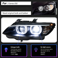 Pour les assemblages de phares E92/E93 pour les modèles 2006-2012, rétrofit LED avec 6000K et 6000 lumens