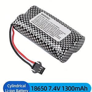 7.4V 1300mAh SM3P lithiumbatterij <span class=keywords><strong>3</strong></span>-pins horlogegevoelige twist-modelauto, gebaarafstandsbediening klimmen - Product Image 3
