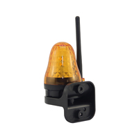 Luz de Alarma LED para Exteriores, Universal, 12V 24V 220V, Luz Estroboscópica Intermitente, Lámpara de Advertencia de Emergencia para Montaje en Pared, para Abridor de Puerta