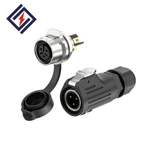 Connecteur d'<span class=keywords><strong>aviation</strong></span> étanche à visser LP12, boîtier métallique IP67, directement de l'usine, pour connexion de câble d'alimentation - Product Image 4