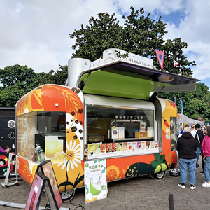 Remolque <span class=keywords><strong>de</strong></span> Comida Móvil <span class=keywords><strong>de</strong></span> Acero Inoxidable, Ideal para Campamentos, Restaurantes, Catering, Comida Rápida y Snacks - Product Image 1