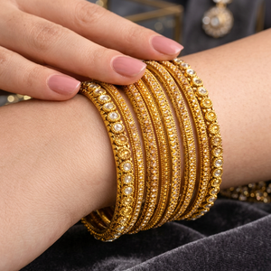 Servicio OEM, Brazaletes de Moda Personalizables para Mujer, Chapados en Oro, con Perlas de Imitación de Alta Calidad, Fabricación en Fábrica, Venta Caliente para Bodas - Product Image 3