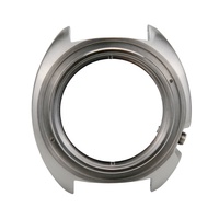 Boîtier de montre de plongée de haute qualité en acier inoxydable 316L poli, étanche 20 ATM, avec tube à vis 4H, accessoire pour montre-bracelet Turtle