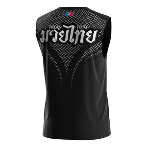 Maillot de sport décontracté à séchage rapide et confortable pour la boxe thaïlandaise, idéal pour l'été et les activités de plein air - Product Image 2