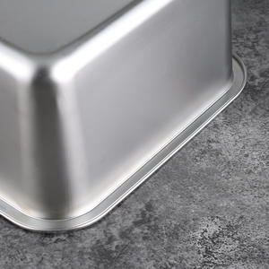 Kant-en-klare geïntegreerde kattenbak van roestvrij staal, anti-stoot, reinigingsvriendelijk, huisdierbenodigdheden, plastic binnenruimte, open kattentoilet - Product Image 3