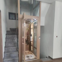 Ascensore Residenziale a 3 Piani, Elevatore Domestico per 2-4 Piani, Ascensore Idraulico Residenziale, Piccoli Ascensori per Case e Ville