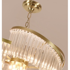 <span class=keywords><strong>Lampadario</strong></span> della hall della Villa di Rotunda di cristallo di lusso di vendita calda - Product Image 2