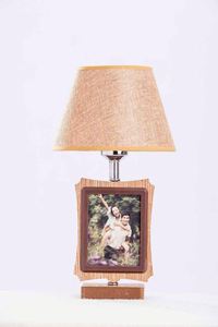 Sublimation Desk Lamp Light AC Powered Wooden Eco-Friendly Home Decor <b>Blanks</b> for Wedding Lighting Decorations - Product Image 4