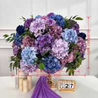 Nouvel Arrivage : Ensemble de Fleurs Artificielles Roses pour Mariage, Fête, Noël et Fête des Mères – Décoration de Table Romantique, Fleurs Assorties