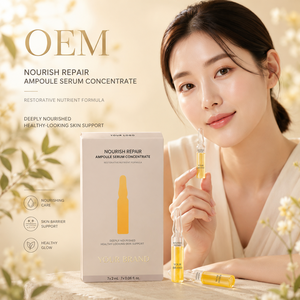 OEM ODM Facial Ampoule <b>Serum</b> Wholesale Custom Logo Packaging Lightweight Hydrating Skincare Supplier - Product Image 1
