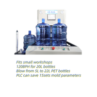 Mesin Pembuat Botol PET Semi Otomatis LS-B20L 5L-25L (5 Galon) dan Mesin Pembuat Botol PET 3 Galon Harga Pabrik 120BPH