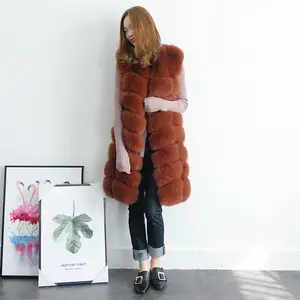 Wholesale Cheap Price Fashionable Commuting Style Women Faux Fur Vest For Ladies