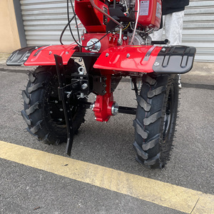 Potente e Resistente <span class=keywords><strong>Motozappa</strong></span> Diesel 186F con Affidabile Avviamento Elettrico, Elegante Corpo Bicolore e Doppi Fari Luminosi - Product Image 6