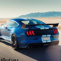 Usine PP matériel brillant noir Kit de carrosserie GT350 Style pare-chocs de voiture lèvre de diffuseur arrière pour Mustang 2018-2022