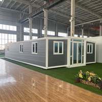 Maison conteneur préfabriquée extensible à vendre – 2, 3 ou 4 chambres – Mini-maison préfabriquée personnalisable – Maison mobile modulaire