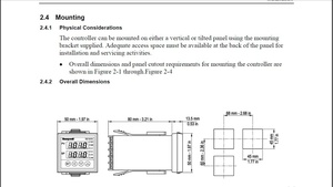 Honeywell kỹ thuật số điều khiển nhiệt độ DC1040CR-302000-E - Product Image 5