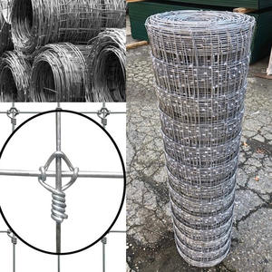 ลวดเหล็กกล้าคาร์บอนชุบสังกะสีแบบจุ่มร้อน ป้องกันสนิม <span class=keywords><strong>รั้ว</strong></span>กั้นป้องกันการปีนป่ายสำหรับปศุสัตว์ เพื่อความปลอดภัยใน<span class=keywords><strong>บ้าน</strong></span> และขนาดที่ปรับแต่งได้ - Product Image 1