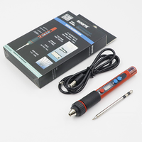 5v2a小型ポータブルデジタルディスプレイホーム屋外調整可能温度手作り溶接USB電気はんだごて