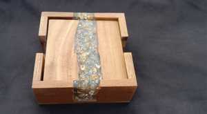 Ensemble de sous-verres en bois de haute qualité pour la décoration de table moderne, disponible à prix de gros - Product Image 3