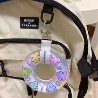 NOUVEAU Mini anneau de natation gonflable Porte-clés Pendentif anneau de natation personnalisé Porte-clés de sac
