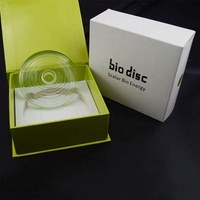 Disque Bio Alpha Spin 4 de 9 cm avec anneau de protection en silicone, disque Bio 4 coloré pour l'énergie
