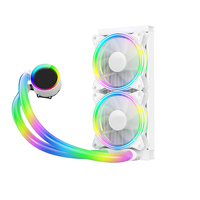 Super Silencieux 240mm AIO RGB CPU Refroidisseur D'eau pour PC Gamers Haute Performance En Aluminium Liquide Refroidisseur Nouveau 12V Gaming PC Compatible