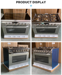 Multifunctional <b>Stove</b> Oven Integrated Machine Gas <b>Stove</b> Stainless Steel 4 Burners Freestanding Oven High-Efficiency Household - Product Image 6
