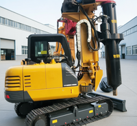 Foreuse rotative puissante de 1500 mm avec moteur de qualité supérieure pour opérations de forage dans des terrains difficiles, portée de 30 m